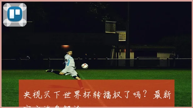 央视买下世界杯转播权了吗?最新官方消息解读